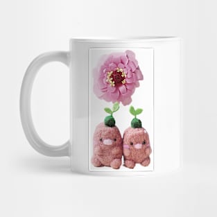 Printed Felt doll art Mug